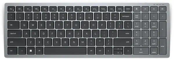 Clavier compact Pro Plus - KB740 - États-Unis international (QWERTY) - Dell - visuel 1