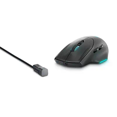 Alienware AW620M souris Gaming Droitier RF Wireless + USB Type-C Optique 26000 DPI - Souris - visuel 8