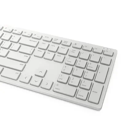 Clavier et souris Pro - KM5221W - tchèque / slovaque (QWERTZ) - blanc - Dell - visuel 8