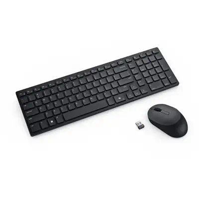 Clavier et souris compacts et silencieux Pro - KM555 - tchèque / slovaque (QWERTZ) - Dell - visuel 3