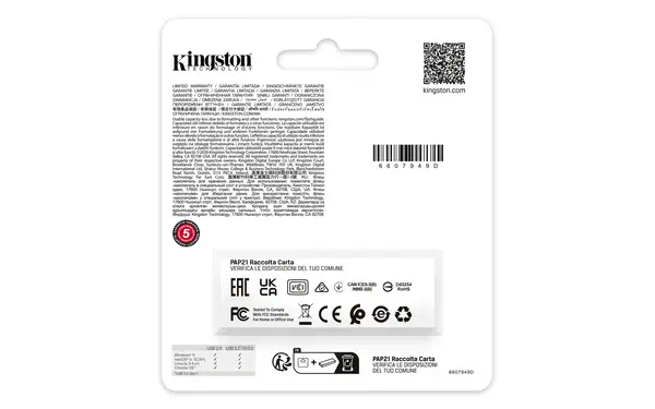 64GB Portable USB 3.2 Gen 1 DataTraveler Exodia S (Noir/Noir) - Kingston - Adaptateur stockage - visuel 4
