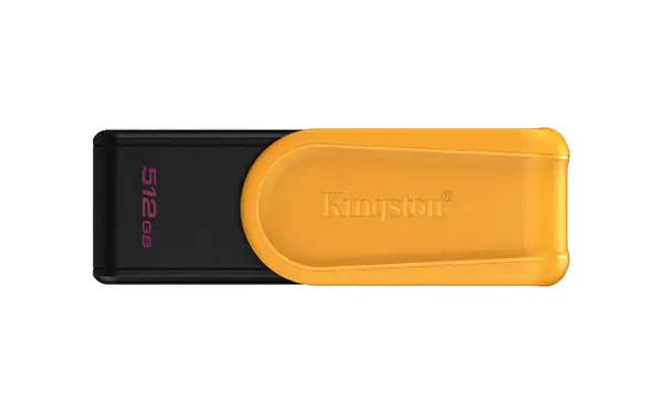 512GB Portable USB 3.2 Gen 1 DataTraveler Exodia S (Noir/Jaune) - Kingston - Disque dur Externe - visuel 1