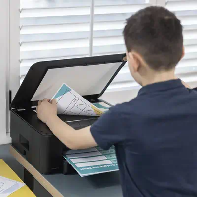 DCP-T580DW Imprimante compacte 3-en-1 à réservoir d'encre - Brother - Multifonctions Laser - visuel 3