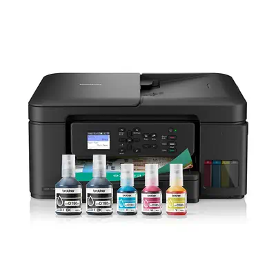 DCP-T780DW Imprimante multifonction 3-en-1 compacte Tankbenefit à réservoir d'encre - Brother - Multifonctions Jet d'encre - visuel 2