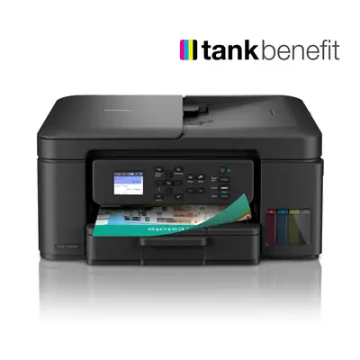 DCP-T780DW Imprimante multifonction 3-en-1 compacte Tankbenefit à réservoir d'encre - Brother - Multifonctions Jet d'encre - visuel 4