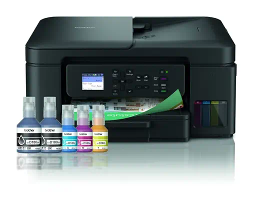 DCP-T780DW Imprimante multifonction 3-en-1 compacte Tankbenefit à réservoir d'encre - Brother - Multifonctions Jet d'encre - visuel 7