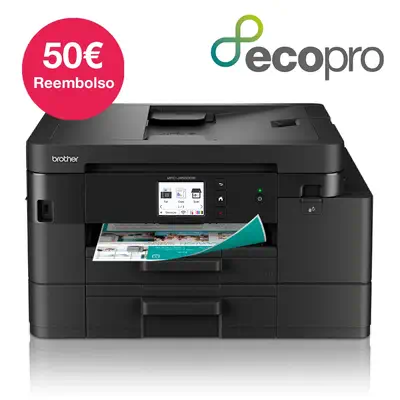 MFC-J4550DW Imprimante jet d'encre multifonction 4-en-1 sans fil. Eligible au forfait EcoPro. - Brother - Multifonctions Jet d'encre - visuel 2