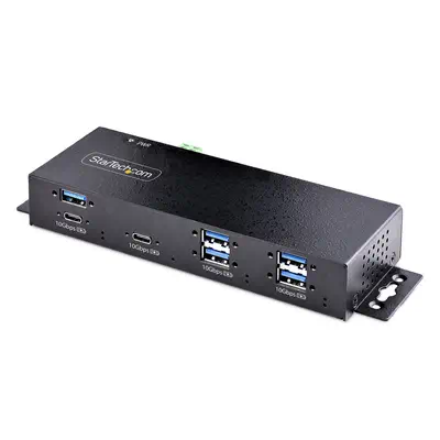 Hub Industriel USB 10Gbps à 7 Ports avec Adaptateur d'Alimentation, Métal, Montable, 5 Ports USB-A e - StarTech - Switchs et Hubs - visuel 1
