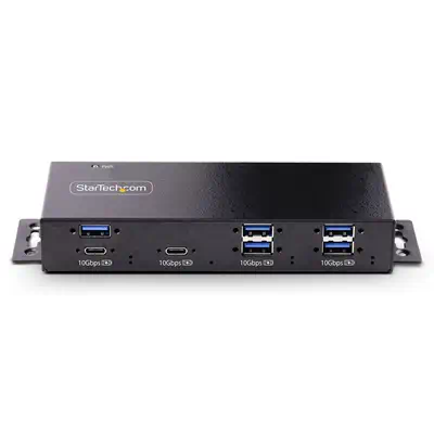 Hub Industriel USB 10Gbps à 7 Ports avec Adaptateur d'Alimentation, Métal, Montable, 5 Ports USB-A e - StarTech - Switchs et Hubs - visuel 3