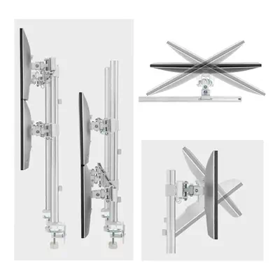 StarTech.com 6-MONITOR-ARM-A support d'écran plat pour bureau 81,3 cm (32") Blanc - Accessoire ENI, TBI et VPI - visuel 8