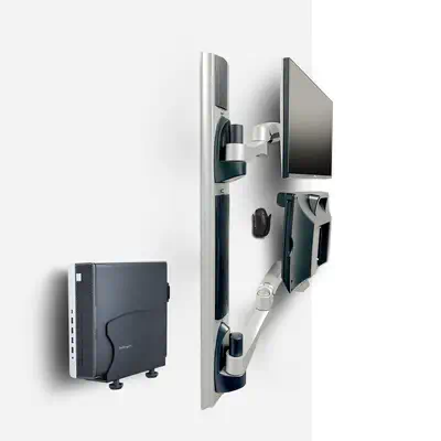 Poste de Travail Mural, Support VESA de Moniteur/Écran 32" Support pour Écran/Moniteur (10kg) - Supp - StarTech - Autre Accessoire pour portable - visuel 3