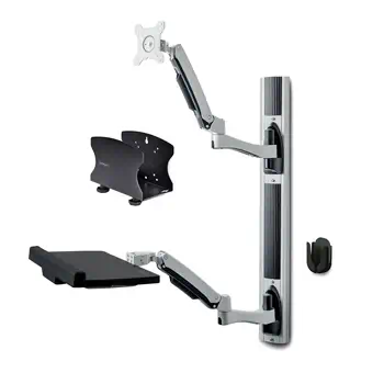 Poste de Travail Mural, Support VESA de Moniteur/Écran 32" Support pour Écran/Moniteur (10kg) - Supp avis
