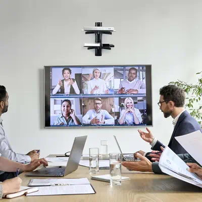 Double Étagère AV Murale Flottante, Support à Hauteur Ajustable pour Sous Télévision, Support Mural  - StarTech - Accessoire ENI, TBI et VPI - visuel 9