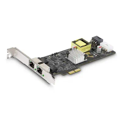 Carte Réseau PCIe à 1 Port 2,5 Gbps NBASE-T, Intel® I225-V, Carte Réseau pour Ordinateur à Port Uniq - StarTech - Accessoire Réseau - visuel 1