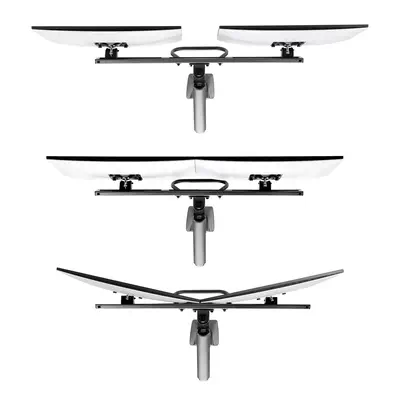 Bras pour Double Moniteur avec Barre Transversale, Écrans Jusqu'à 27", VESA 75x75/100x100, Max 15kg, - StarTech - Accessoire ENI, TBI et VPI - visuel 6