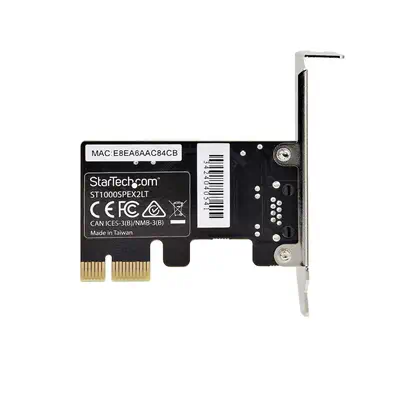 Carte Réseau PCIe Gigabit à 1 Port, Carte Réseau Profil Bas, Carte LAN PCI Express 10/100/1000Mbps,  - StarTech - Accessoire Réseau - visuel 6