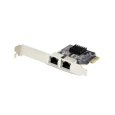Carte Réseau PCIe Gigabit à 2 Ports, Carte NIC PCI Express 10/100/1000Mbps, Double Realtek RTL8111H, - StarTech - Accessoire Réseau - visuel 1