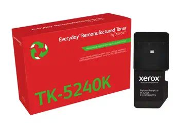 Garantie Toner remanufacturé Noir Everyday™ de Xerox compatible avec Kyocera TK-5240K, Capacité standard