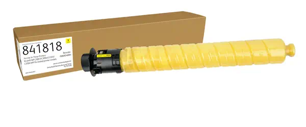 Toner remanufacturé Jaune Everyday™ de Xerox compatible avec Ricoh 841818, Capacité standard - visuel 1