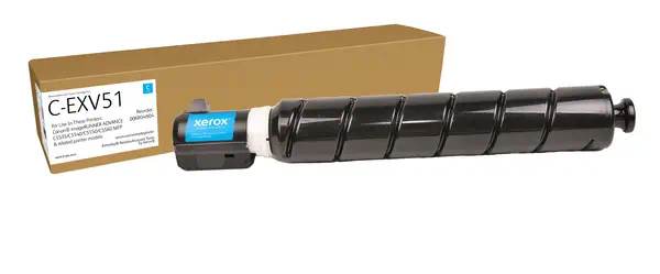 Toner remanufacturé Cyan Everyday™ de Xerox compatible avec Canon C-EXV51 (0482C002), Capacité stand - visuel 1
