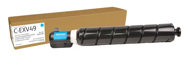 Toner remanufacturé Cyan Everyday™ de Xerox compatible avec Canon C-EXV49 (8525B002), Capacité stand - visuel 1