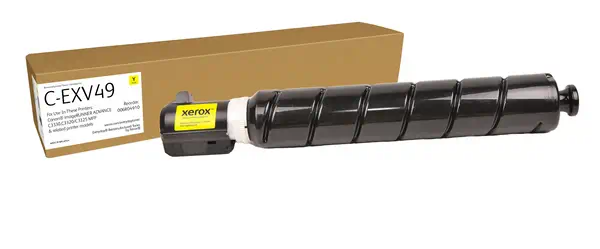 Toner remanufacturé Jaune Everyday™ de Xerox compatible avec Canon C-EXV49 (8527B002), Capacité stan - visuel 1