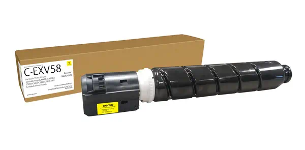Toner remanufacturé Jaune Everyday™ de Xerox compatible avec Canon C-EXV58 (3766C002AA), Capacité st - visuel 1