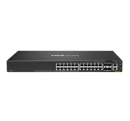 HPE Aruba Networking CX 6200F 24G 4SFP Géré L3 Gigabit Ethernet (10/100/1000) 1U - Switchs et Hubs - visuel 1