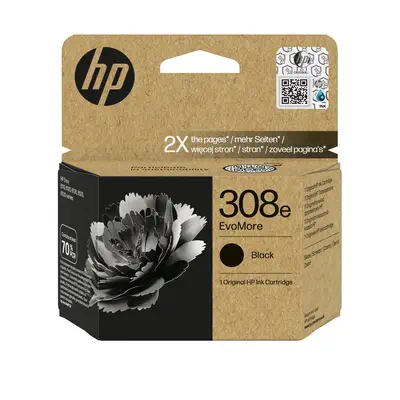 HP 308e Cartouche d’encre authentique Noir EvoMore - Cartouches d'encre - visuel 1
