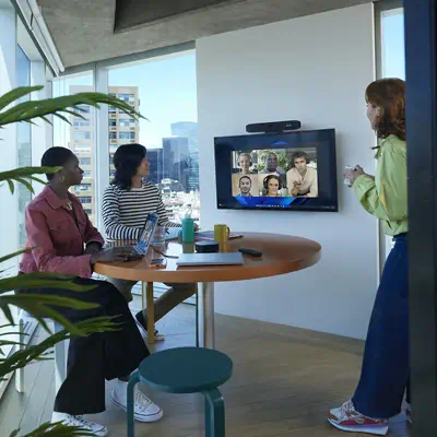 Barre de visioconférence USB Poly Studio R30 sans radio Compatible GSA/TAA - HP - Visioconférence - visuel 8