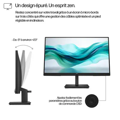 Moniteur FHD 21,5 pouces HP Series 3 Pro HP - visuel 1 - hello RSE - Taux de rafraîchissement de 100 Hz