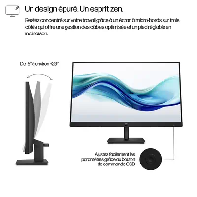 Moniteur FHD 23,8 pouces HP Series 3 Pro - 324pf - Ecran Ordinateur - visuel 10