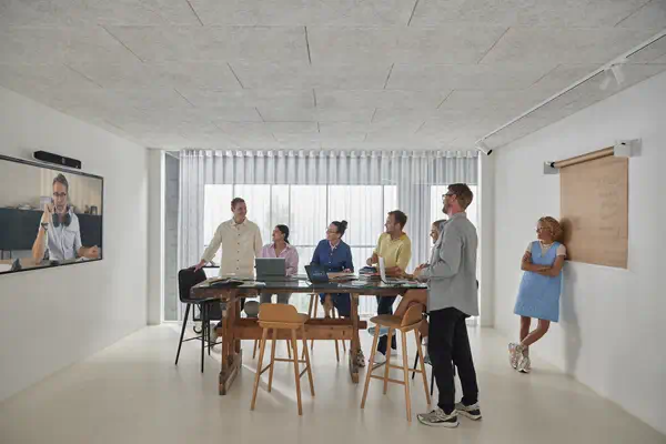 TC10 White Touch Controller No Radio GSA/TAA - HP - Visioconférence - visuel 1