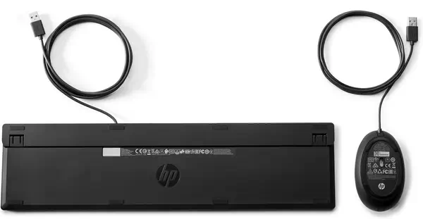 Souris et clavier HP Wired Desktop 320MK HP - visuel 1 - hello RSE - Connexion simplifiée