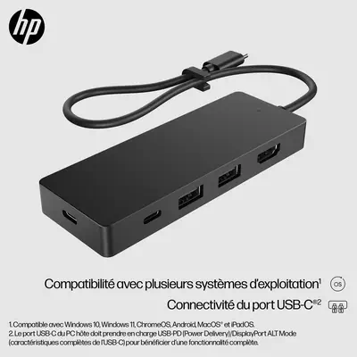 Concentrateur USB-C de voyage HP G3 - Switchs et Hubs - visuel 7