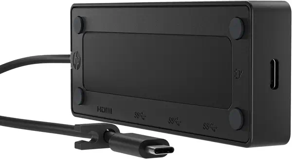 Concentrateur USB-C de voyage HP G3 HP - visuel 1 - hello RSE - Compatibilité maximale, encombrement minimal