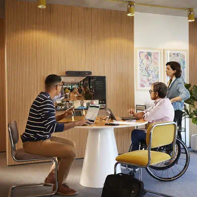 Kit de base Poly Studio G9 Plus pour Mini-PC IP HP Microsoft Teams avec TC10 - Visioconférence - visuel 8