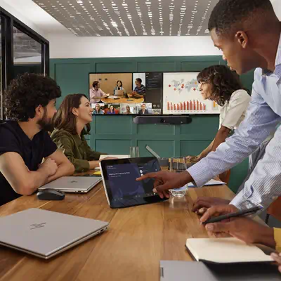 Kit de base Poly Studio G9 Plus pour Mini-PC IP HP Microsoft Teams avec TC10 - Visioconférence - visuel 9