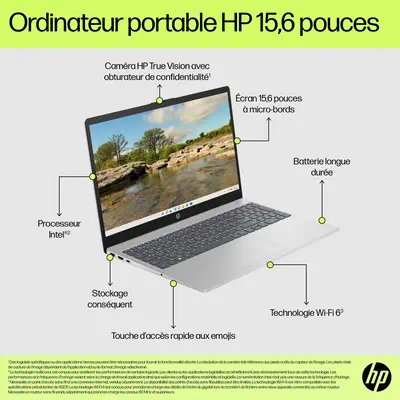 HP Laptop 15-fd0128nf HP - visuel 1 - hello RSE - Carte graphique Intel Iris Xᵉ