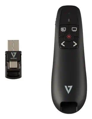 Télécommande de présentation sans fil V7 WP500C double USB-C + USB-A - 2,40 GHz RF - Accessoire Vidéoprojecteur - visuel 2