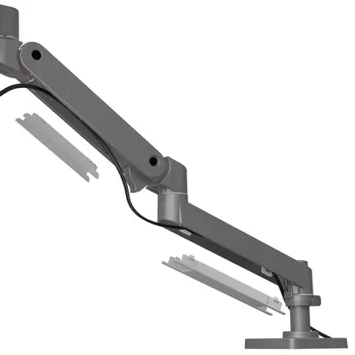 Ergotron LX Pro Series 45-682-293 support d'écran plat pour bureau 86,4 cm (34") Gris foncé - Accessoire ENI, TBI et VPI - visuel 3