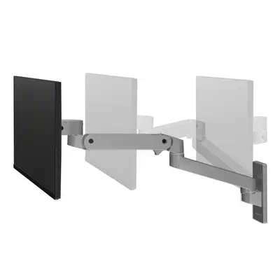 Ergotron LX Pro Series 45-683-293 support d'écran plat pour bureau 86,4 cm (34") Mur Gris foncé - Accessoire ENI, TBI et VPI - visuel 3