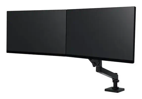 Ergotron LX Pro Series 45-684-292 support d'écran plat pour bureau 68,6 cm (27") Noir - Accessoire ENI, TBI et VPI - visuel 2