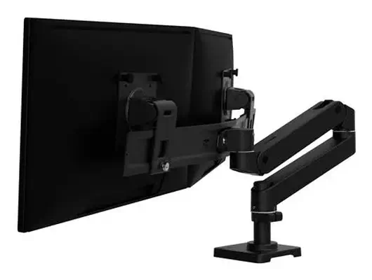 Ergotron LX Pro Series 45-684-292 support d'écran plat pour bureau 68,6 cm (27") Noir - Accessoire ENI, TBI et VPI - visuel 1