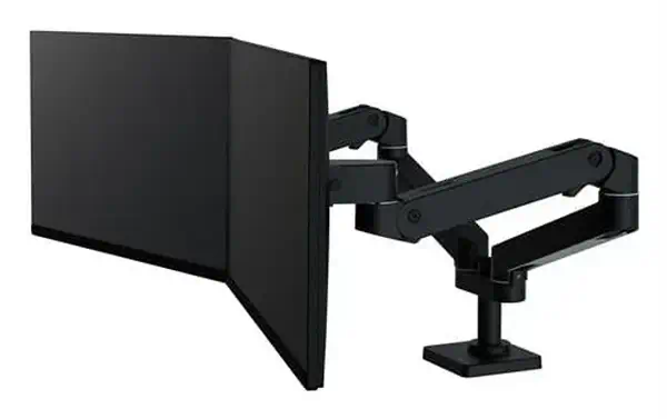 Ergotron LX Pro Series 45-686-292 support d'écran plat pour bureau 68,6 cm (27") Noir - Accessoire ENI, TBI et VPI - visuel 2