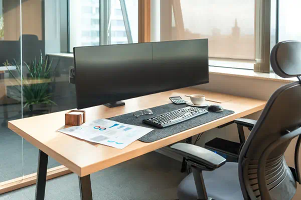 Ergotron LX Pro Series 45-686-292 support d'écran plat pour bureau 68,6 cm (27") Noir - Accessoire ENI, TBI et VPI - visuel 6