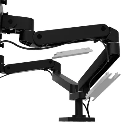 Ergotron LX Pro Series 45-686-292 support d'écran plat pour bureau 68,6 cm (27") Noir - Accessoire ENI, TBI et VPI - visuel 8