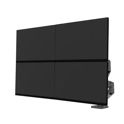 Ergotron LX Pro Series 45-686-293 support d'écran plat pour bureau 68,6 cm (27") Gris foncé - Accessoire ENI, TBI et VPI - visuel 2