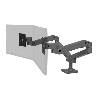 Ergotron LX Pro Series 45-686-293 support d'écran plat pour bureau 68,6 cm (27") Gris foncé - Accessoire ENI, TBI et VPI - visuel 8