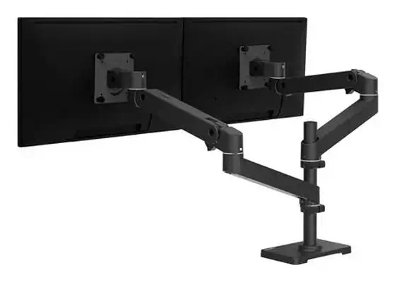 Ergotron LX Pro Series 45-690-292 support d'écran plat pour bureau 68,6 cm (27") Noir - Accessoire ENI, TBI et VPI - visuel 2